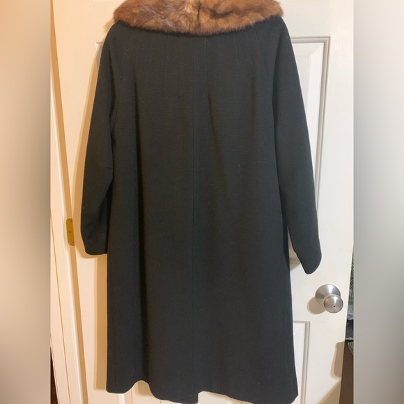 Vintage 50s wool coat - Picture 5 of 5